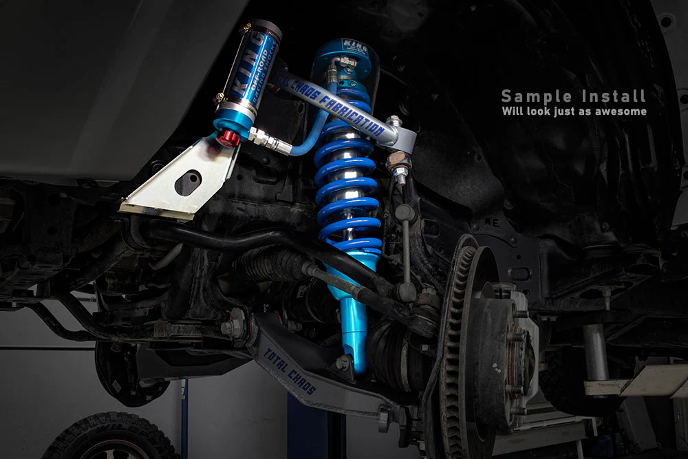 King Shocks 2.5 Performance Coilovers w/ Remote Reservoir Front Pair for 2005-2023 Toyota Tacoma 6 Lug 4WD - Image 3