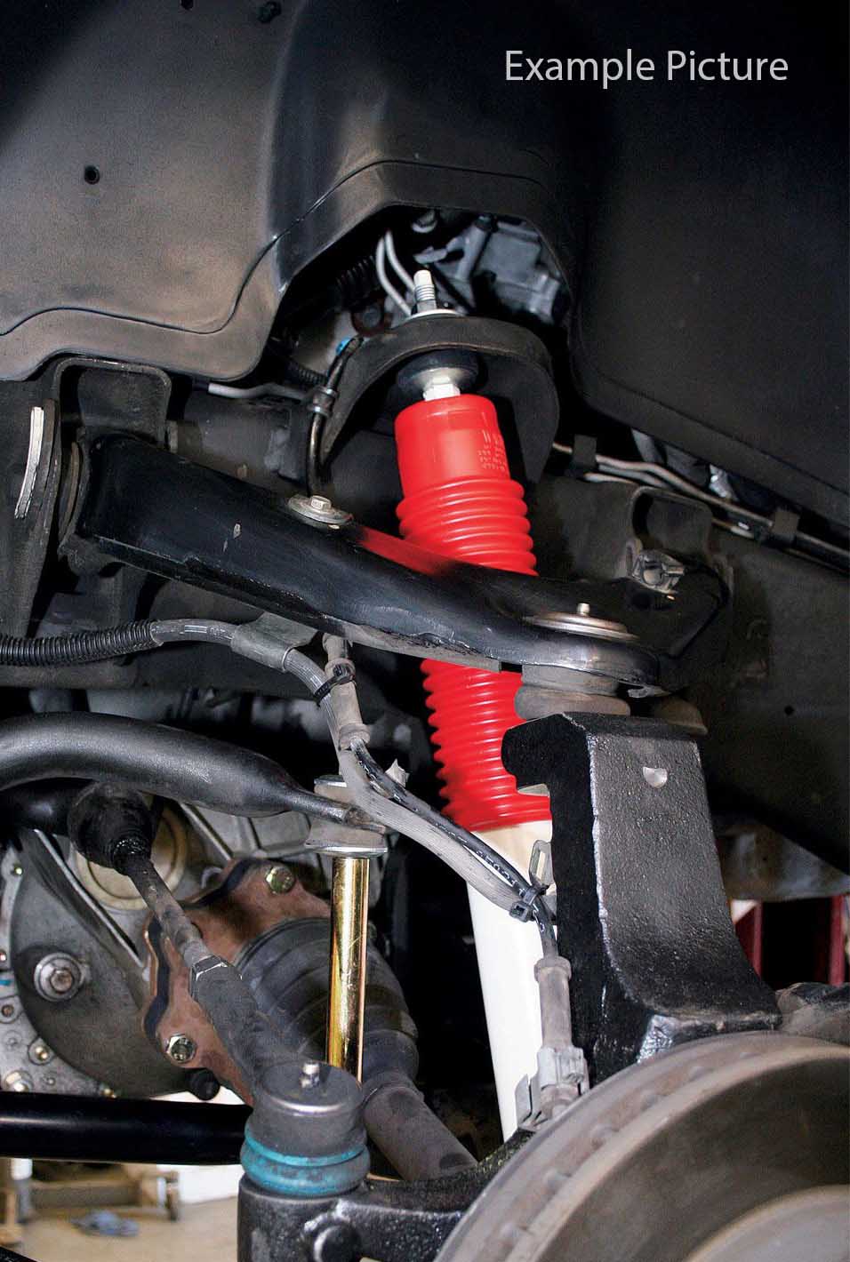 Rancho RS5000X Gas Shocks Set for 2011-2022 Chevrolet Silverado 2500 HD 4WD RWD - Image 6